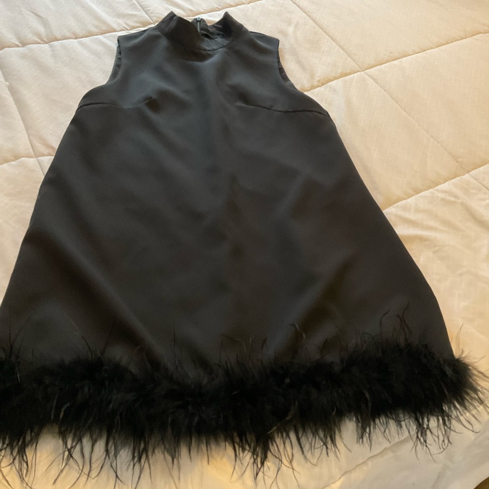 Black Sleeveless Sheath Maxi Dress with Mandarine Neckline